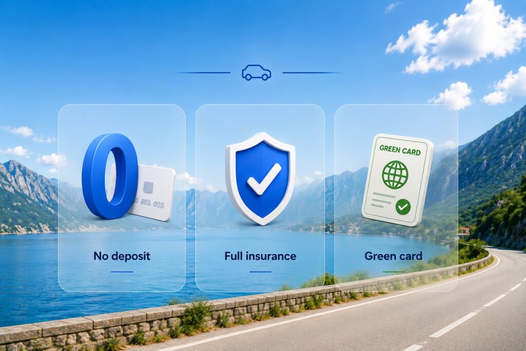 Car Rental - No deposit, Full insurance, Green card